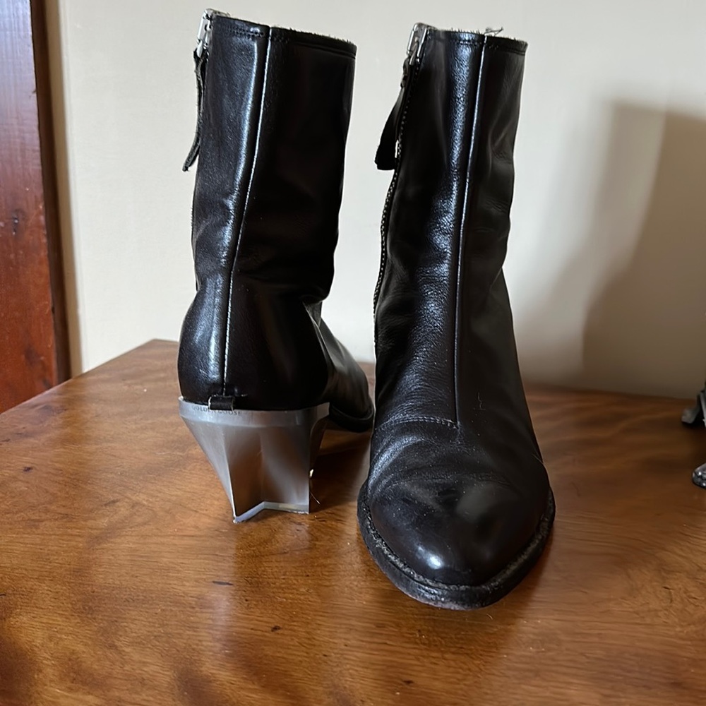 Golden Goose star boots, black, size 41